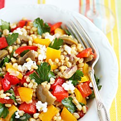 Wheat Berry Salad - Recipe photo by CookandBeMerry