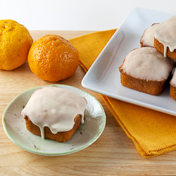 Glazed Yuzu Pound Cakes - Recipe photo by EvilShenanigans