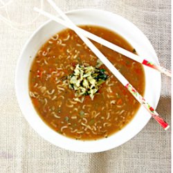 Hot, Sour & Spicy Noodle Soup - Recipe photo by sreelu