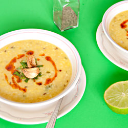 Mung Dal Khichdi (Soup) - Recipe photo by Ambikas Kitchen