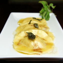 Butternut Squash Ravoili - Recipe photo by AmateurKitchen