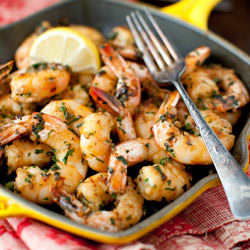 Shrimp with Garlic - Recipe photo by cooking melangery