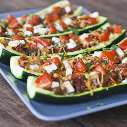 Stuffed Zucchini - Recipe photo by jocooks