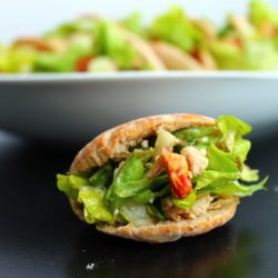 Mini Greek Salad Pita Pockets - Recipe photo by fabtastic eats