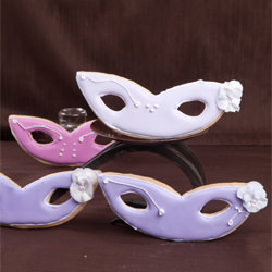 Masquerade Paper Cookies - Recipe photo by bobbiebakes