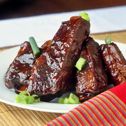 Maple Chipotle Braised Ribs - Recipe photo by Rock Recipes