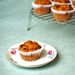 Carrot Okara Muffin - Recipe photo by justasdelish