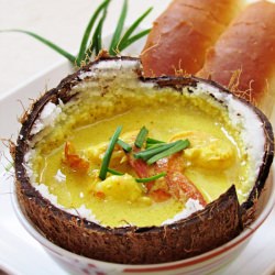 Prawn in Coconut Soup - Recipe photo by homewarming