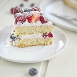 Berry Sponge Cake - Recipe photo by Gastroadikta
