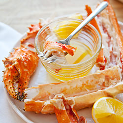 Steamed Alaskan King Crab Legs - Recipe photo by FoodieCrush