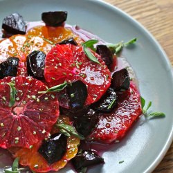 Winter Citrus Salad - Recipe photo by TheWimpyVegetarian
