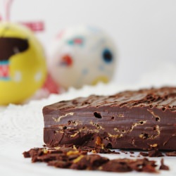 Corn Flakes Chocolate Nougat - Recipe photo by courecoulants