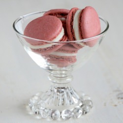 Red Velvet Macarons - Recipe photo by AnEdibleMosaic