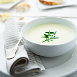 Leek & Potato Soup - Recipe photo by Greedy Gourmet