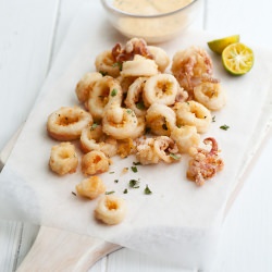 Fried Calamari - Recipe photo by erinnish