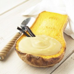 Butternut Squash Pudding - Recipe photo by savourthesenses