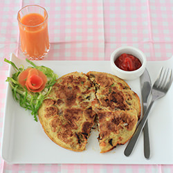 Tortilla Espanola - Recipe photo by swapnaz