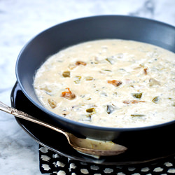 Clam Chowder - Recipe photo by FoodieCrush