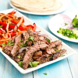 Grapefruit Marinated Fajitas - Recipe photo by foodiebride