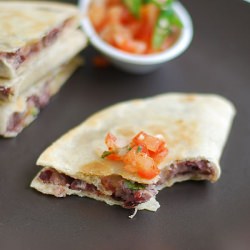 Red Bean Quesadilla - Recipe photo by Raks Kitchen