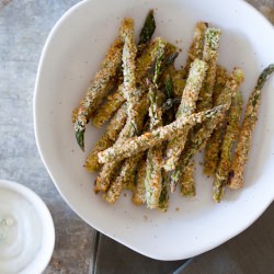 Baked Asparagus Fries - Recipe photo by spoonforkbacon