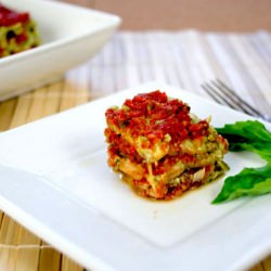 Raw, Nut Free Lasagna - Recipe photo by Cucina Libera