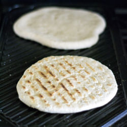 Grilled Herbed Flatbread - Recipe photo by mindysmouthful