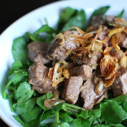 Vietnamese Shaking Beef - Recipe photo by theculinarychronicles