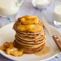 Simple Pancakes - Recipe photo by Junglefrog