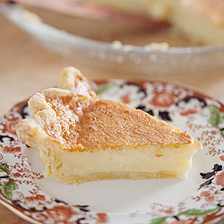 Betty's Buttermilk Pie - Recipe photo by TheMeaningofPie
