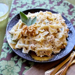 Caramelized Onion Farfalle - Recipe photo by KristinaVanni
