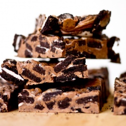 Chewy “Thin Mint” Bars - Recipe photo by KeepItSweet