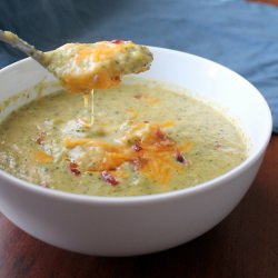 Cream of Broccoli Soup - Recipe photo by Amy@TheKitchenisCalling