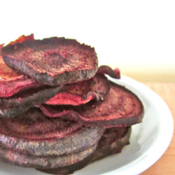 Beet Chips - Recipe photo by veggiewonder