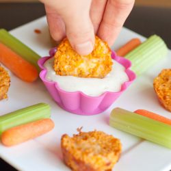 Buffalo Chicken Quinoa Bites - Recipe photo by soveryblessed