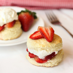 Strawberry Shortcakes - Recipe photo by preparedpantry