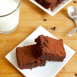 Chocolate Malt Brownies - Recipe photo by butterchantilly