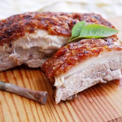 Chinese Style Crispy Pork Belly - Recipe photo by thehungrygiant