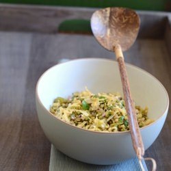 Black Radish & Mung Bean Salad - Recipe photo by foodwanderings