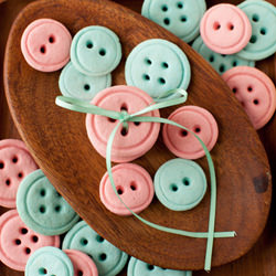 Cream Cheese Button Cookies - Recipe photo by cooking melangery