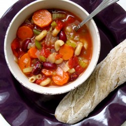 Minestrone Soup - Recipe photo by livelearnloveeat