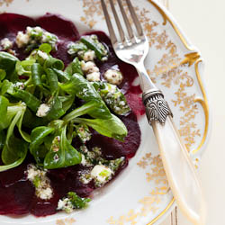 Beetroot Carpaccio - Recipe photo by Junglefrog