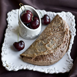Half-Moon Crêpes - Recipe photo by Niksya