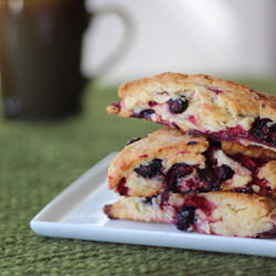 Berry Good Scones - Recipe photo by meversusmartha