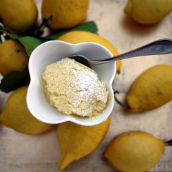 Lemon Sponge Pudding - Recipe photo by Gustia Food