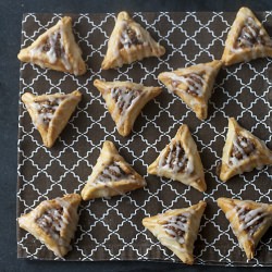 Cinnamon Bun Hamentashen - Recipe photo by saltandserenity