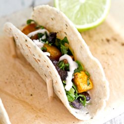 Squash & Portabello Tacos - Recipe photo by acouplecooks