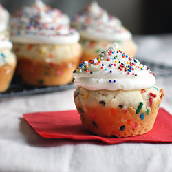 Funfetti Cupcakes - Recipe photo by Sprinkle Charms