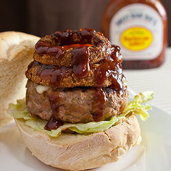 Rodeo Cheeseburger - Recipe photo by Poormet