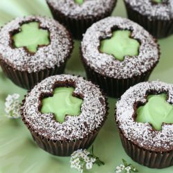 Shamrock Cupcakes - Recipe photo by Glorious Treats